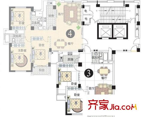 永泰廣場戶型圖戶型圖 2室2廳1衛(wèi) 2室2廳1衛(wèi)1廚