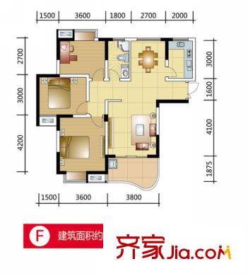 廣宜文苑F戶型 113平米