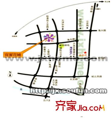 宜家花城交通圖