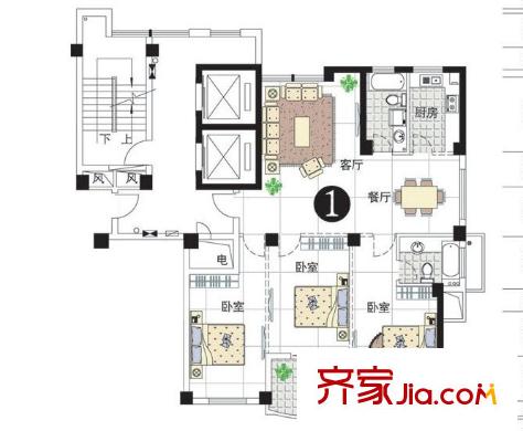 永泰廣場戶型圖戶型圖3室2廳2衛(wèi) 3室2廳2衛(wèi)1廚