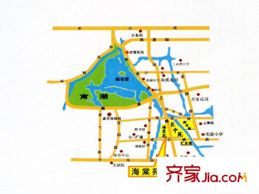 文星花園海棠苑交通圖交通示意圖