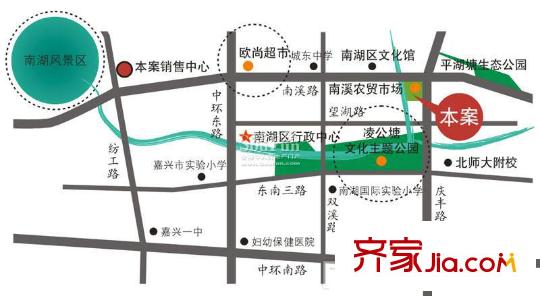 雨潤天閣交通圖  