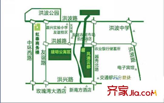 虹泰商務(wù)樓交通圖