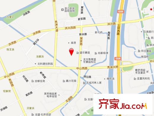 盛世豪庭香園交通圖