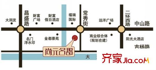 尚元名郡交通圖