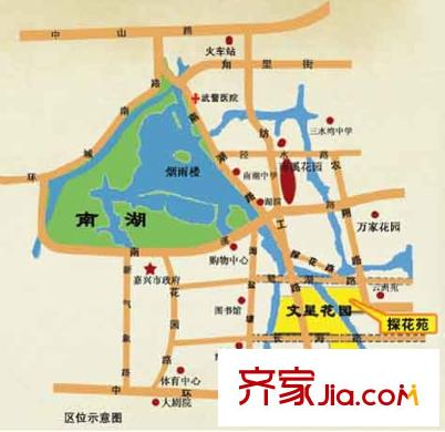 文星花園交通圖 