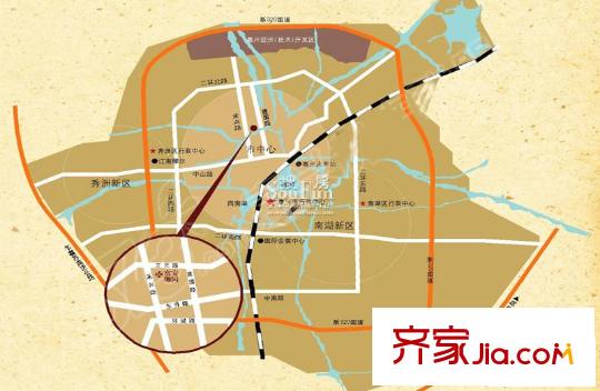 富安御園交通圖