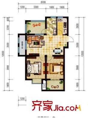嘉善水鄉(xiāng)學(xué)府戶型圖12 