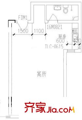 都市先鋒戶型圖戶型圖1室1廳1衛(wèi) 1室1廳1衛(wèi)1廚