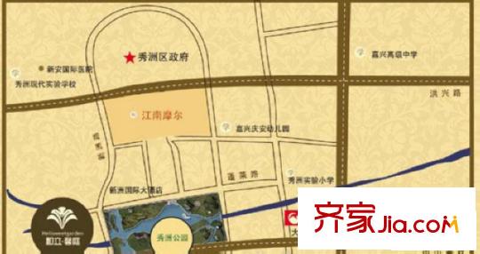 和立馨庭交通圖 