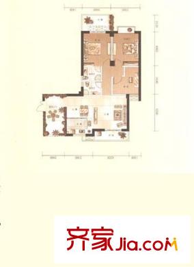 和立馨庭戶型圖D奇戶型 3室2廳2衛(wèi)