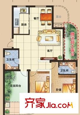 紫金凰庭戶型圖戶型圖3室2廳2衛(wèi) 3室2廳2衛(wèi)1廚