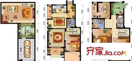 紫金凰庭戶型圖戶型圖3室2廳2衛(wèi) 3室2廳2衛(wèi)1廚