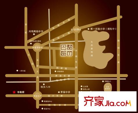 桐鄉(xiāng)巴黎都市交通圖交通區(qū)位圖