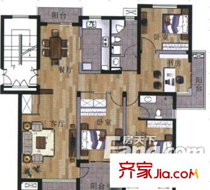 盛大開元戶型圖戶型圖4室2廳2衛(wèi) 4室2廳2衛(wèi)1廚