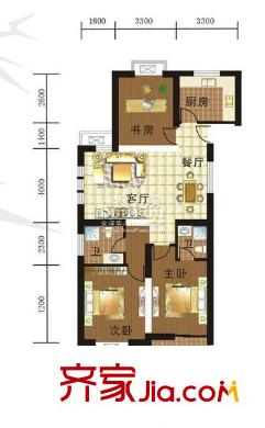 贊成?紫竹名苑戶型圖紫竹名苑 戶型圖5 3室2廳1衛(wèi)1廚