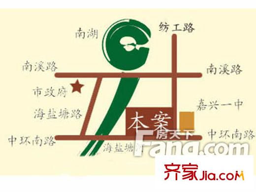 翰林府第交通圖