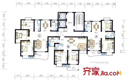 大樹(shù)銀河灣戶(hù)型圖20103313312719 2室2廳1衛(wèi)1廚
