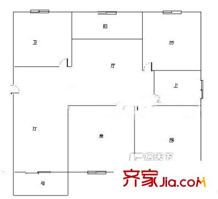 陽海景怡戶型圖戶型圖3室2廳2衛(wèi) 3室2廳2衛(wèi)1廚