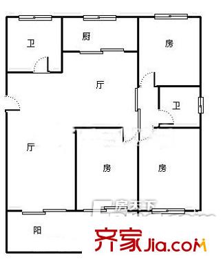 陽海景怡戶型圖戶型圖3室2廳2衛(wèi) 3室2廳2衛(wèi)1廚