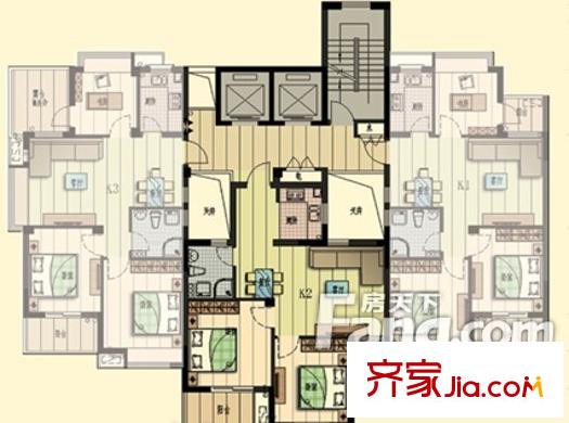 金都九月洋房朗軒戶(hù)型圖戶(hù)型圖2室2廳1衛(wèi) 2室2廳1衛(wèi)1廚