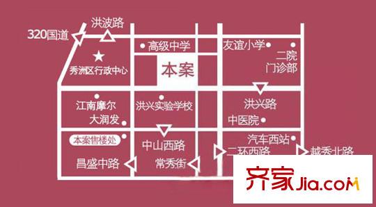 皇馬公寓交通圖