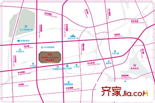 承安?中山壹品區(qū)位圖