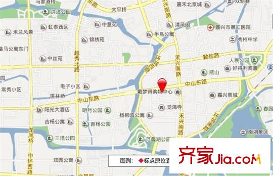 旭輝廣場電子地圖