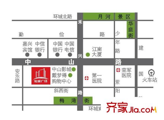 旭輝廣場交通圖
