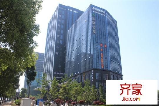 浙聯(lián)金座高層外景 2014-5-6