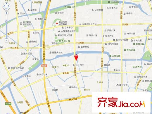 元一柏莊?現(xiàn)代廣場(chǎng)電子地圖