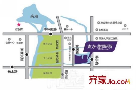 東方普羅旺斯交通圖