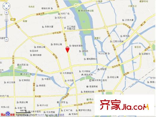 恒創(chuàng)金色恬園電子地圖