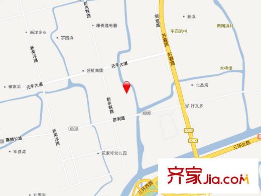 林湖世家交通圖