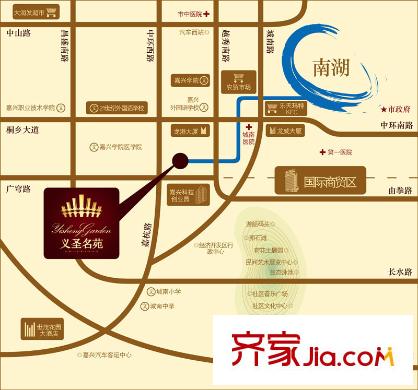 巨匠義圣名苑交通圖