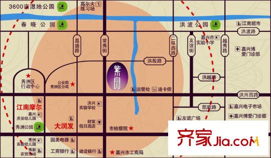 紫園交通圖