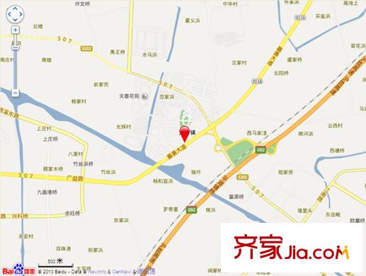金橋名苑交通圖