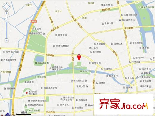 盛大晶座電子地圖