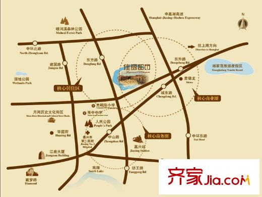 佳源都市交通圖