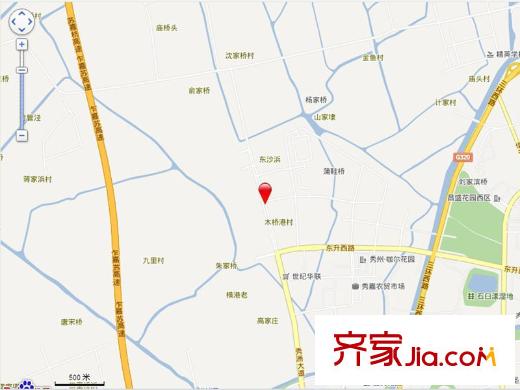 秀湖香頌灣電子地圖