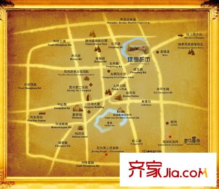 佳源都市交通圖