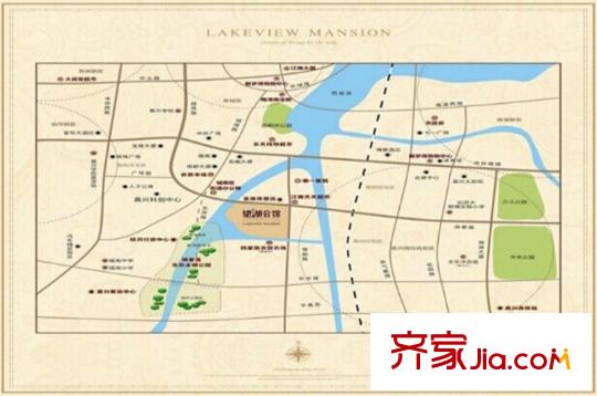 望湖公館區(qū)位圖