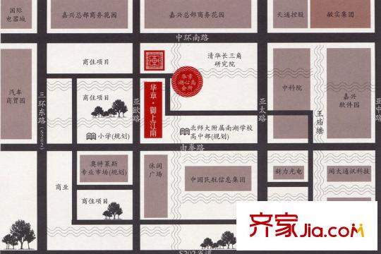 御上江南交通圖