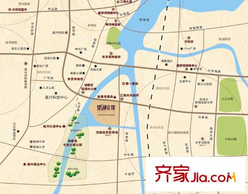 望湖公館交通圖