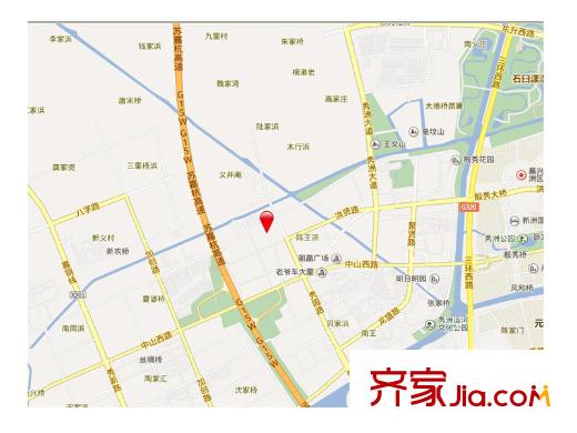 藝墅家花園交通圖