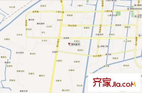 塞納藍(lán)灣交通圖