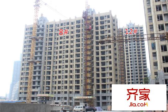 寶格麗公館8#、12#工程進(jìn)度圖（2015.8.13）