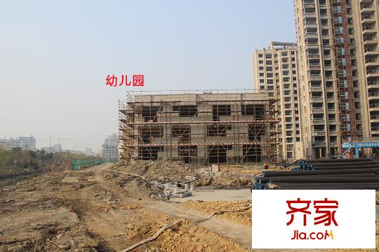 臺(tái)平方米國(guó)際廣場(chǎng)幼兒園 工程進(jìn)度圖（2015-3-12）