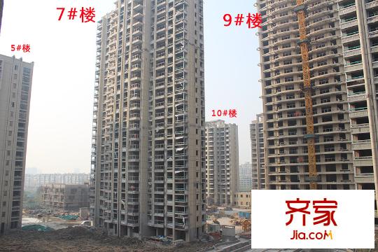 臺(tái)平方米國(guó)際廣場(chǎng)7#9#工程進(jìn)度圖（2015-3-12）