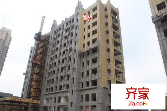 寶格麗公館1#工程進(jìn)度圖（2015.8.13）